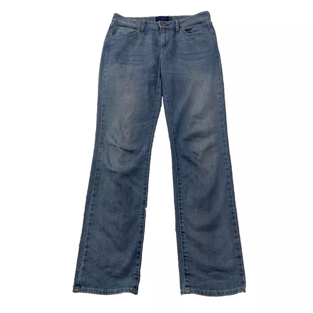LEVI'S Womens Jeans 29 Classic Light Blue Stretch Denim Demi Curve Slim Leg 29